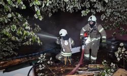 Beykoz'da şömineden çıkan yangın restoranı küle çevirdi