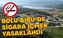 Bolu'da, üniversite kampüsünde sigara içmek yasaklandı