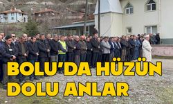 Bolu'da mezarları taşınanlar için cenaze namazı