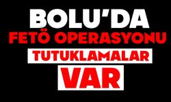 Bolu'da FETÖ operasyonu, tutuklular var