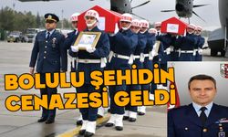 Bolulu şehitin naaşı getirildi