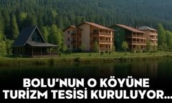 BOLU’NUN O KÖYÜNE TURİZM TESİSİ KURULUYOR…