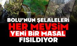 BOLU’NUN ŞELALELERİ HER MEVSİM YENİ BİR MASAL FISILDIYOR