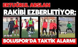 Ertuğrul Arslan Rakibi Ezberletiyor: Boluspor’da Taktik Alarmı