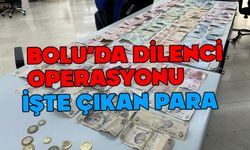 Bolu'da dilenciden çıkan para şaşırttı
