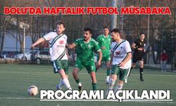 Bolu’da Haftalık Futbol Müsabaka Programı Açıklandı