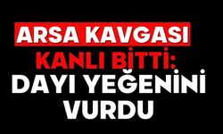 Arsa kavgası kanlı bitti: Dayı yeğenini vurdu