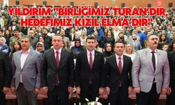 YILDIRIM "BİRLİĞİMİZ TURAN’DIR, HEDEFİMİZ KIZIL ELMA’DIR"