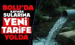 KAYNAK SULARINA YENİ TARİFE YOLDA