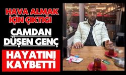 Hava almak için çıktığı camdan düşen genç hayatını kaybetti