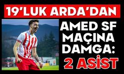 19’luk Arda’dan Amed SF Maçına Damga: 2 Asist