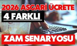 2026 asgari ücrete 4 farklı zam senaryosu