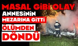 Masal gibi olay: Annesinin mezarına gitti ölümden kurtuldu