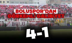 Boluspor’dan görkemli galibiyet: 4-1