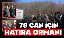 78 CAN İÇİN HATIRA ORMANI