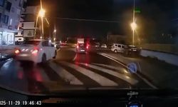 Tehlikeli kovalamaca araç kamerasında