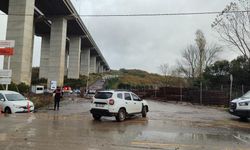 Sarıyer'de Kilyos tüneli inşaatında yağış nedeniyle yol çöktü