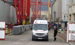 Tuzla’da tersanede iskele çöktü: 2 işçi yaralandı