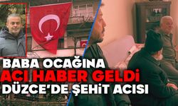 Acı Haber, Şehitlerimizden biri Düzce'den...