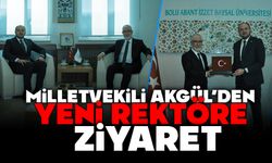 Akgül’den Yeni Rektöre Ziyaret