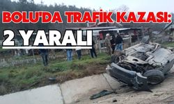 Bolu'da trafik kazası: 2 yaralı