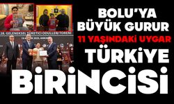 Bolu’yu temsil etti, bin 600 eser arasından Türkiye birincisi oldu