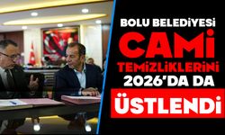 BOLU BELEDİYESİ CAMİ TEMİZLİKLERİNİ 2026’DA DA ÜSTLENDİ