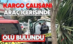 Kargo çalışanı araç içerisinde ölü bulundu