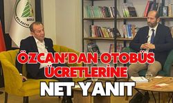 ÖZCAN’DAN OTOBÜS ÜCRETLERİNE NET YANIT