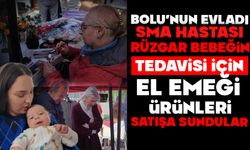El Emeği Ürünler Rüzgâr Bebeğin Tedavisi İçin Satışa Sunuldu