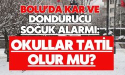 Bolu’da Kar ve Dondurucu Soğuk Alarmı: Okullar Tatil Olur Mu?