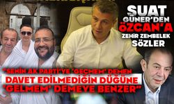 Suat Güner'den Tanju Özcan'a “Senin Ak Parti'ye ‘Geçmem' Demen, Davet Edilmediğin Düğüne 'Gelmem' Demeye Benzer”
