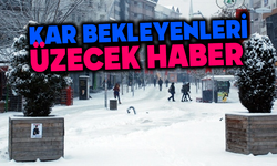 Bolu Merkezine Kar Yok: Yılbaşına Kadar Beklenti Boşa Çıktı