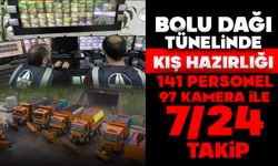 "Kar kaplanları", Bolu Dağı'nın ağır kış şartlarına hazır