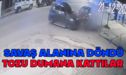 Kontrolden çıktı ortalık savaş alanına döndü