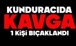 Kunduracıda kavga: 1 kişi bıçaklandı