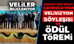 MEHMET AKİF ERSOY İLKOKULU’NDA VELİVİZYON SÖYLEŞİSİ VE ÖDÜL TÖRENİ