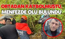 Ortadan kaybolmuştu, menfezde ölü bulundu
