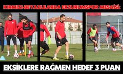 Kırmızı-Beyazlılarda Erzurumspor Mesaisi: Eksiklere Rağmen Hedef 3 Puan