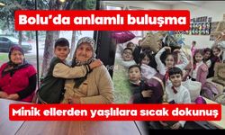 Minik ellerden yaşlılara sıcak dokunuş