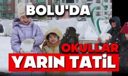 Bolu’da yarın okullar tatil