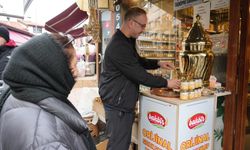 Kışın vazgeçilmezi salep yoğun ilgi görüyor