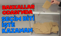 Bolu'da Bakkallar Odası'nda seçim bitti, işte kazanan