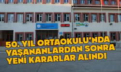 Bolu 50. yıl ortaokulunda yeni güvenlik önlemleri alındı
