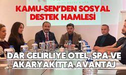 Kamu-Sen’den Sosyal Destek Hamlesi