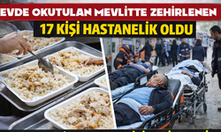 Mevlitte 17 kişi zehirlendi
