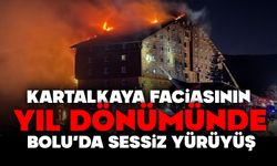 FACİANIN YIL DÖNÜMÜNDE BOLU’DA SESSİZ YÜRÜYÜŞ