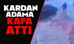 Kardan adama kafa attı