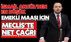EN DÜŞÜK EMEKLİ MAAŞI İÇİN MECLİS’TE NET ÇAĞRI