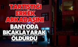 Tartıştığı erkek arkadaşını banyoda bıçaklayarak öldürdü